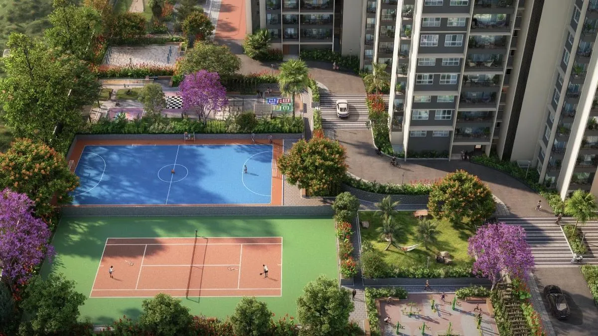 Sattva Lumina Tennis Court